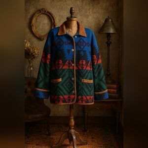 Vintage Jessie Wool Blend Jacket — Size 14